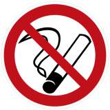 Знак Р01"Запрещается курить" 20х20см
